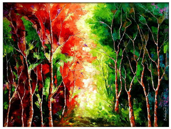 painting, oil painting, canvas art